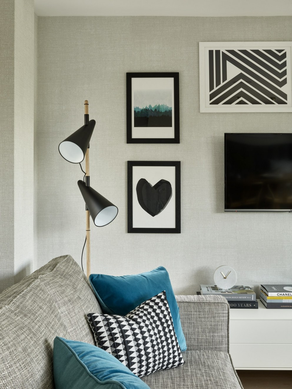 West London Riverside Home  | Living room area | Interior Designers